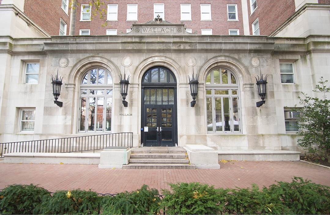 Exterior of Wallach Hall